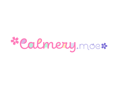 Calmery.moe logo logo design logotype