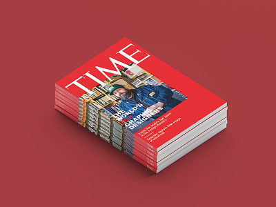 Time Magazine Redesign adobe design graphic design magazine cover magazine design print design time