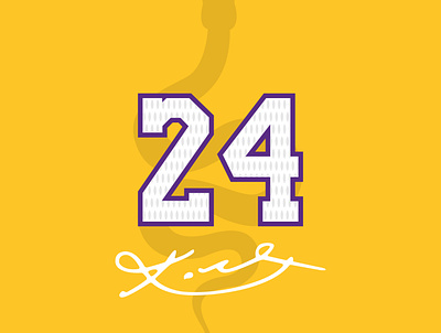 Kobe24 design graphic design illustration kobe bryant logo