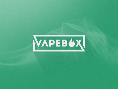 Vapebox ecig geometric logo smoke vape vapor