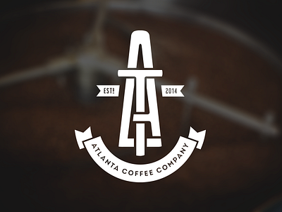 Atlanta Coffee Company atlanta badge coffee logo seal vintage