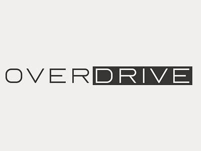 Overdrive – Elite Automotive Typeface