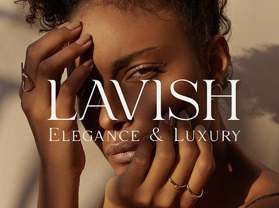 Lavish - Luxury Typeface beautiful chic contemporary elegant fashion luxury minimal serif timeless typeface wedding
