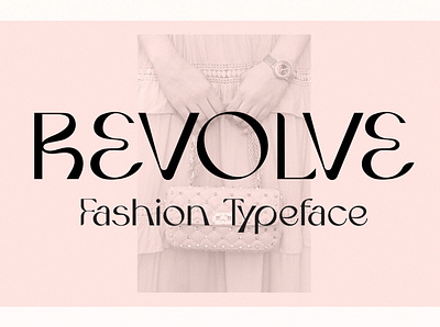 Revolve – Fashion Typeface 80s font