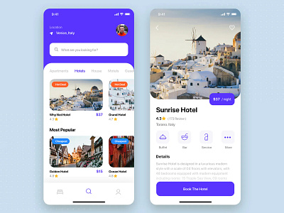 Travel Booking Mobile App app app design design mobile app design mobile app ui ux design mobile design property search real estate ui ux design ui design ui ux uiux design ux design