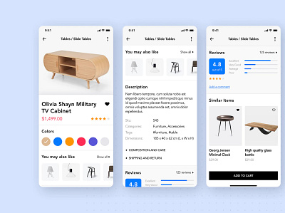 Furniture Shop Mobile App app app design mobile app design mobile design mobile ui ui ux design ui design ui ux uiux design ux design