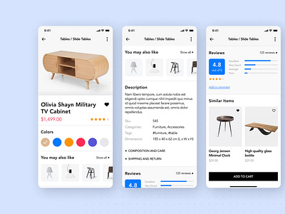 Furniture Shop Mobile App