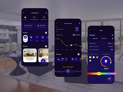 Smart Home App UI