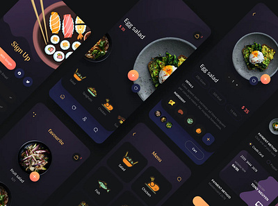 Food Delivery Mobile App app design mobile app design mobile design mobile ui mobile ui design ui ux design ui design ui ux uiux design ux design