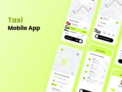 Taxi & Transport Services Mobile App app design design mobile app design ui ux design ui design ui ux uiux design ux design