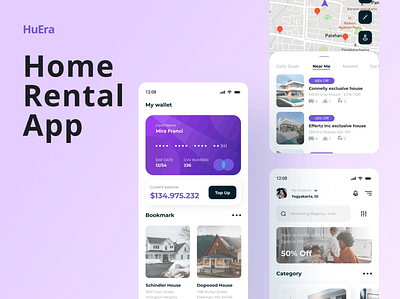 Home Rental App app design design mobile app design ui ux design ui design ui ux uiux design ux design