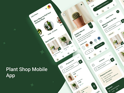 Plant Shop E-Commerce Mobile App