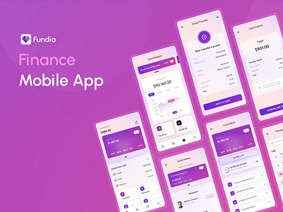 Wallet & Banking Mobile App UI