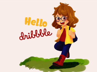 Hello Dribbble! debut