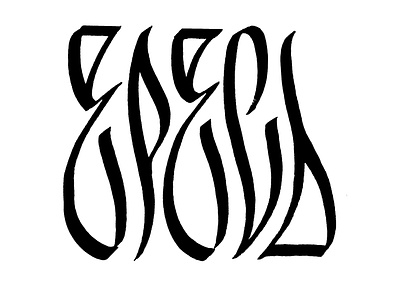 Ересь calligraffity calligrafia calligraphy design graphicdesign lettering logo logodesign