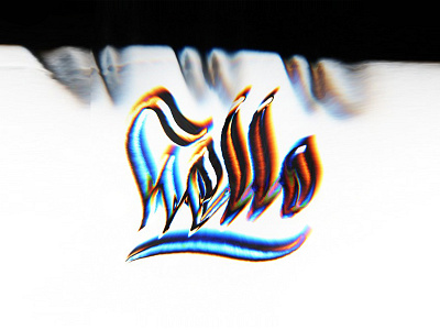 Hello calligraffiti calligraffity calligrafia calligraph calligraphy chrome design graphicdesign lettering typo typography