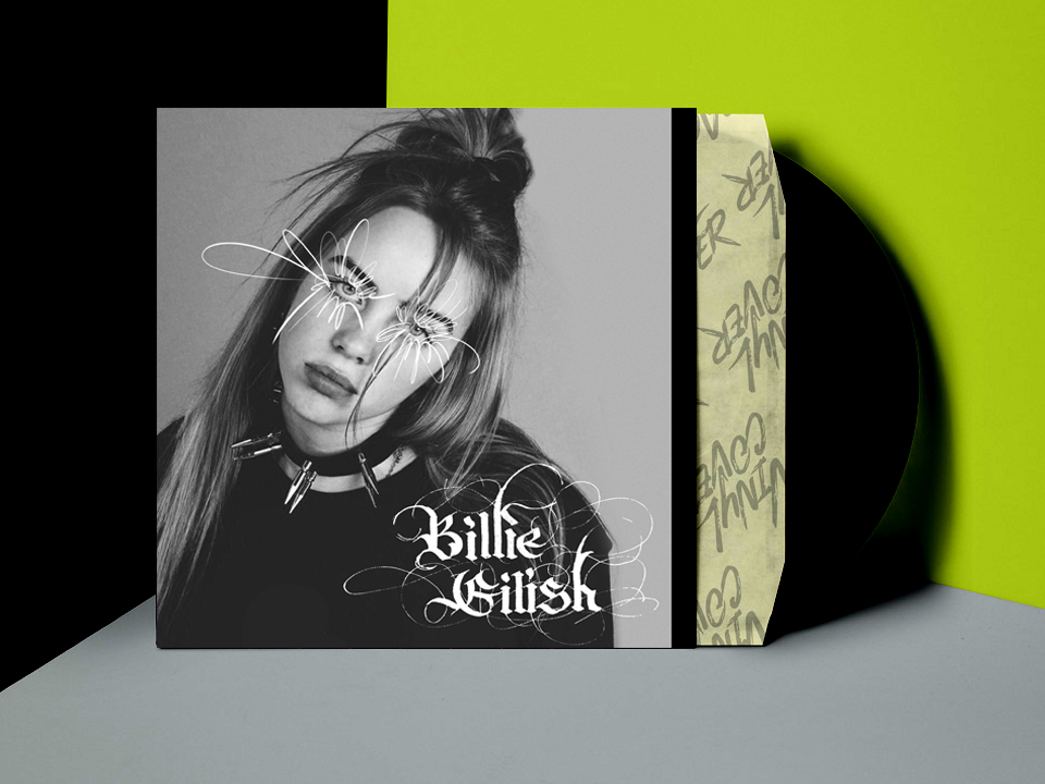 Billie Eilish album cover 2 by Katya Drozd on Dribbble