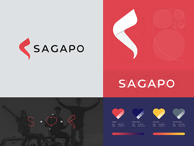 SAGAPO - Clothing Brand & Retailer 3d animation apparel branding casual clothing design fashion fun icon identity illustration logo mark social media streetwear trendy typography website young