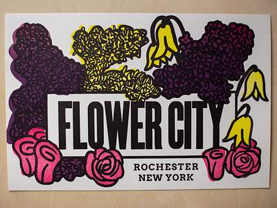 Flower City Poster