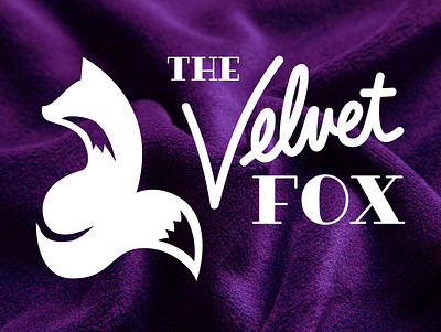 The Velvet Fox branding logo