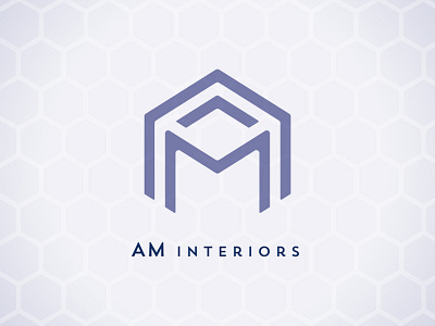 AM Interiors Logo Sketch branding design graphic design interior design interiors logo