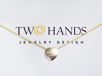 Two Hands Jewelry Design - Logo Cover branding cover design jewelry logo graphic design two hands two hands jewelry design