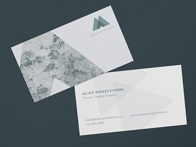 Am Design Collective Business Cards branding branding design business cards businesscards designstudio logo