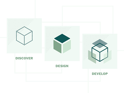 Discover Design Develop business design develop discover freelance graphic design icons web development