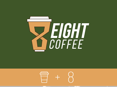 Eight Coffee Logo branding creative design graphic design logo package ui