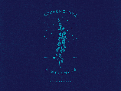 Acupuncture & Wellness Of Cordova acupuncture alaska branding health illustration magical vintage wellness