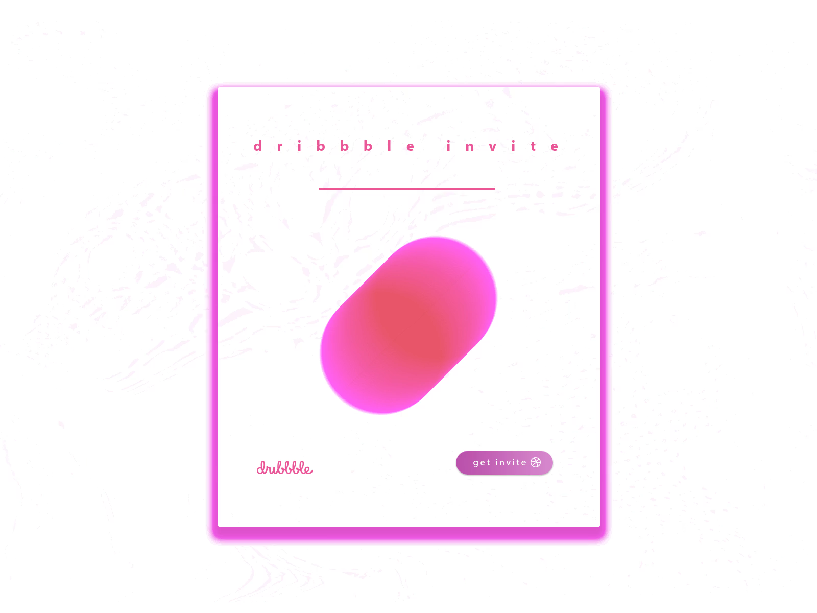 dribbble invite by Grebenshikova Yulia on Dribbble