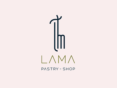 Logo of pastry-shop brand desigh lama logo shop