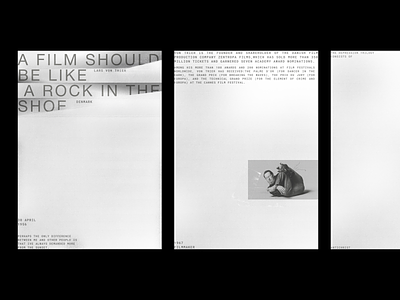 lars fon trier | print concept design graphic design lars fon trier movie poster print texture type typography ui web webdesign