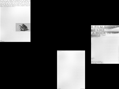 lars fon trier | composition branding concept design genius graphic design lars von trier movie text texture type typography ui web webdesign