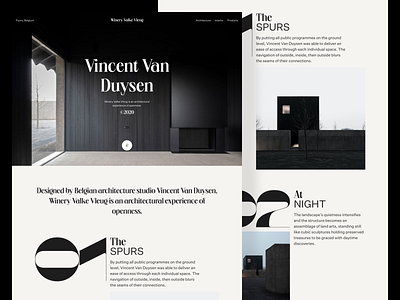 Vincent Van Duysen architecture brutalism editorial editorial design minimalism