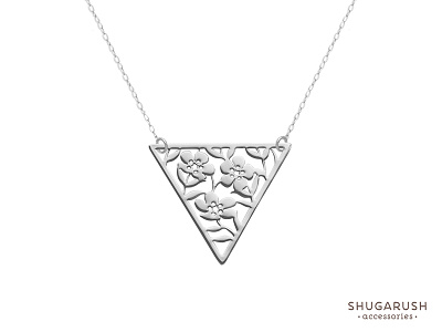 Silver Triangle pendant