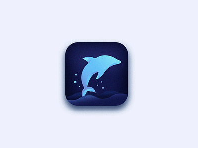 Daily UI — App Icon app app design appicon appicons application ui blue dailyui dailyui005 dolphin gradient mobile mobile app mobile app design mobile design mobile ui ui ui ux vancouver