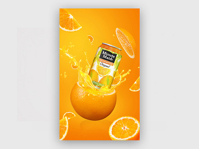 Juice Ad 3d 3d design advertisement design design art graphic design manipulate manipulation photo photography photoshop product product design visual