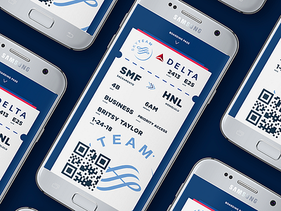 #DailyUI #024 Boarding Pass 024 airport app boarding concept dailyui pass passport ticket ui ux