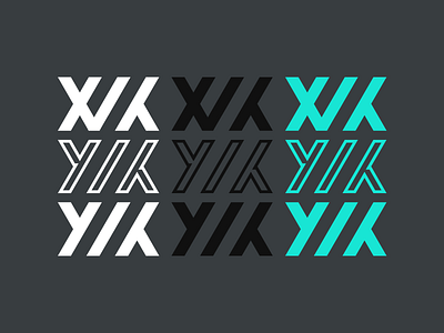 Y V X v2 branding concept logo logotype mark monogram multiple variations typography unused concept v vector x y y v x yvx