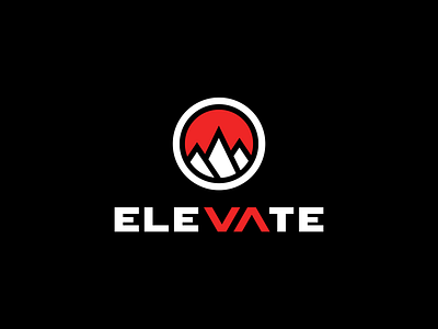 Elevate branding elevate esports icon logo mark mountain mountain logo rebrand typography