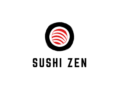 Sushi Zen branding concept design icon illustration logo mark resturant sushi sushi zen vector zen