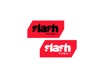 Slash Films black branding concept dailylogochallenge design films icon logo logocore mark red slash slash films slashfilms typography vector white