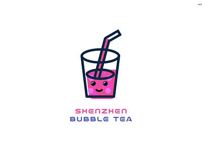 Shenzhen Bubble Tea branding bubble concept cute dailylogochallange design flat icon illustration logo logocore mark shenzhen shenzhen bubble tea tea typography vector