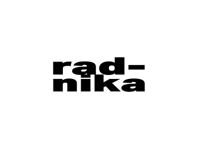 radnika foundry branding concept design foundry logo logocore radnika radnika foundry typography