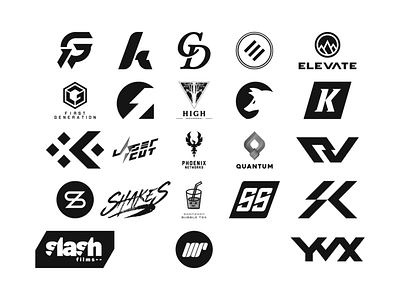 Logos & Marks 2018 2018 branding design icon logo logos logos marks logos and marks mark monogram typography vector
