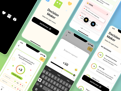 Decision Maker iOS App Design