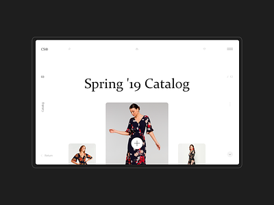 Catalog - CS® concept interface minimal online store ui ux