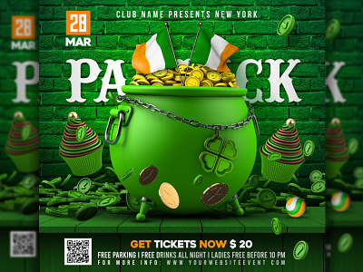 Saint Patricks Day Flyer Template