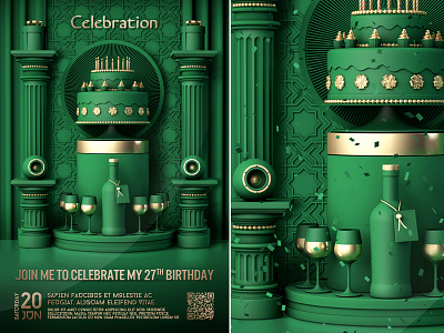 Birthday Celebration Flyer